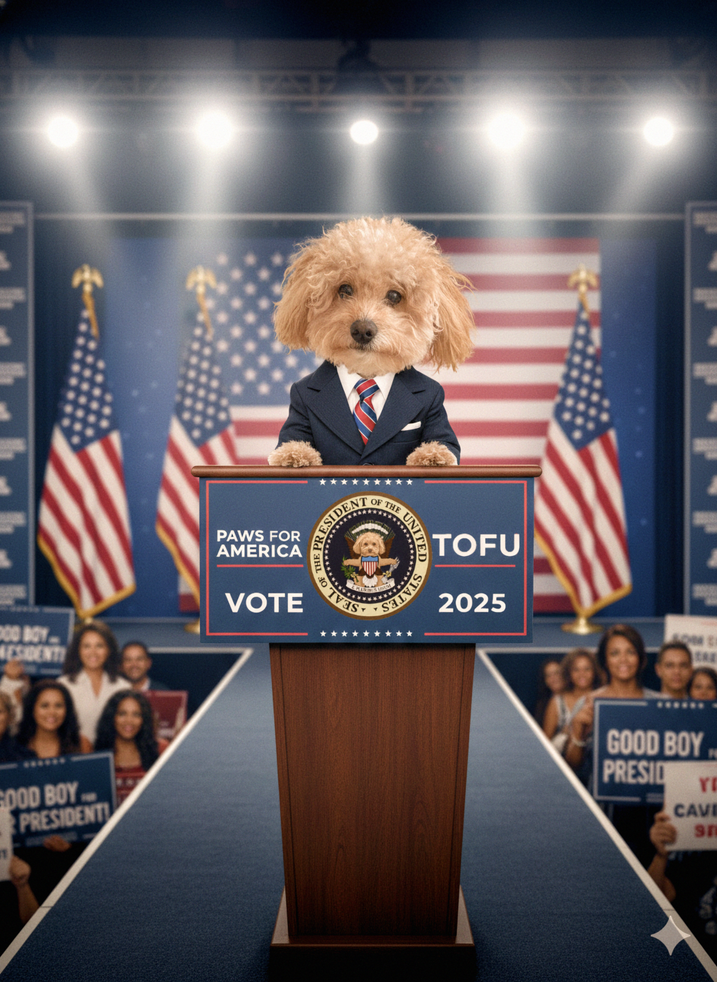 Tofu, candidate for President